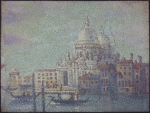 Ancien tableau grand canal - tableau, "grand