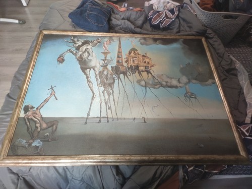 Ancien grand tableau - ancien,