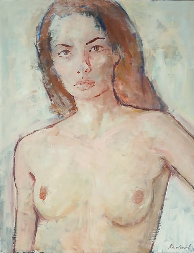 Nicolévitch grand buste nu - nicolévitch,