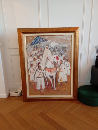 Tableau hassan glaoui - tableau,